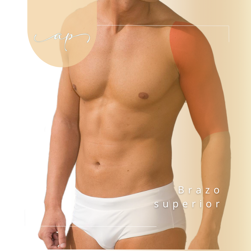 Brazo superior hombre | Depilación Láser