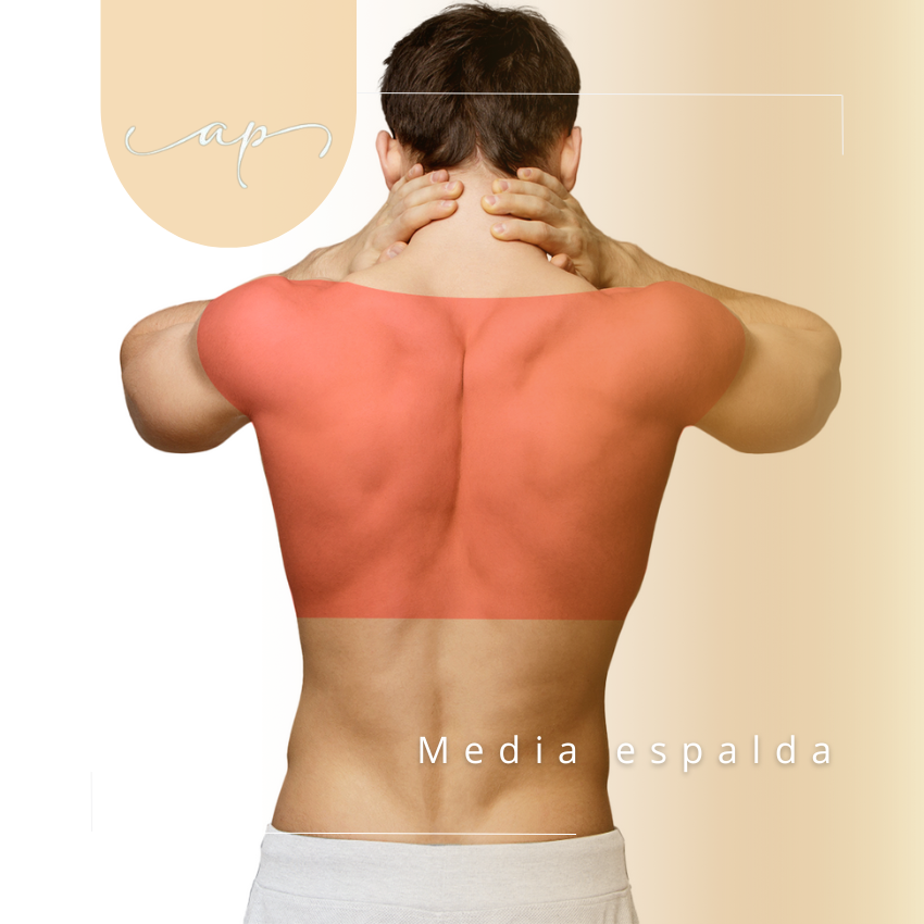 Media espalda hombre | Depilación Láser