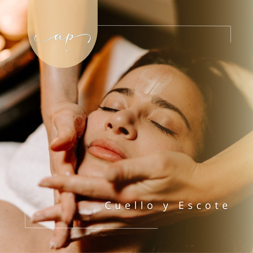 Cuello y escote Pack mensual 4 sesiones