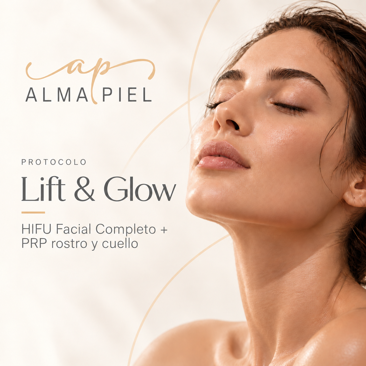 Lift & Glow: HIFU Facial Completo + PRP rostro y cuello