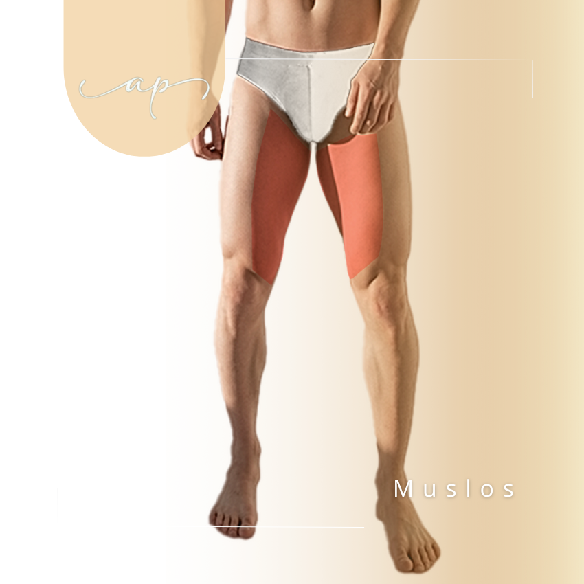 Muslos hombre | Depilación Láser