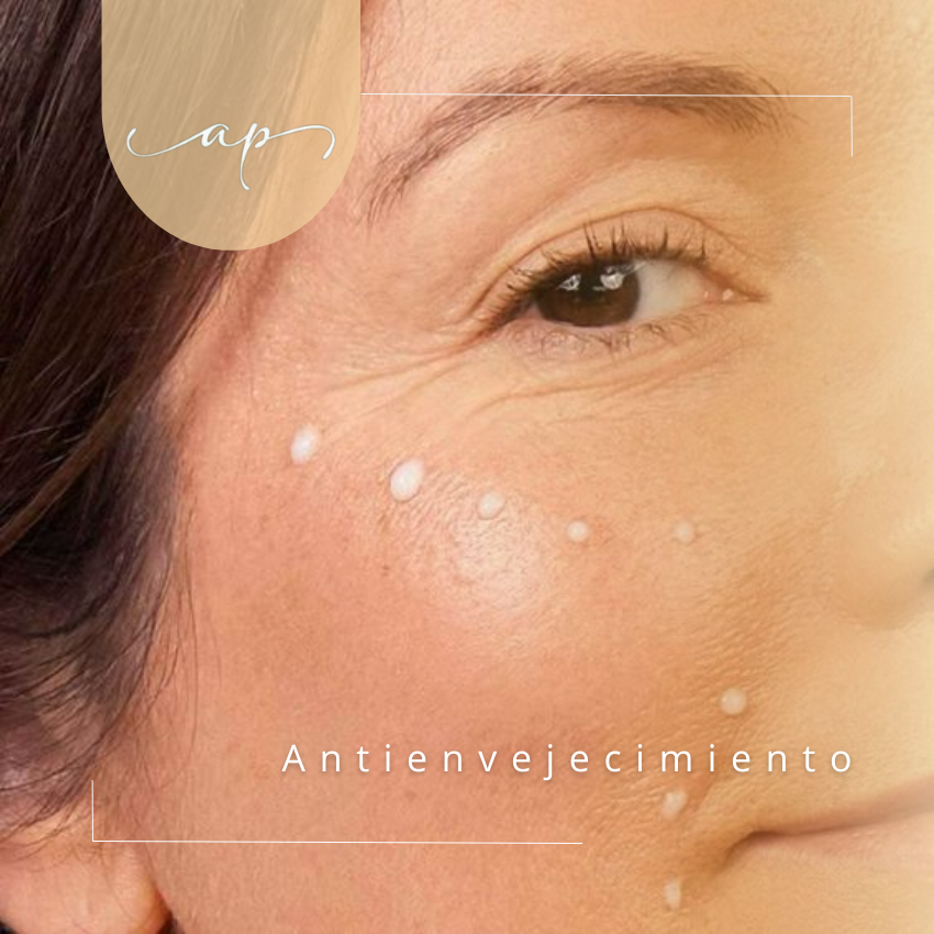 Facial antiedad efecto rejuvenecedor