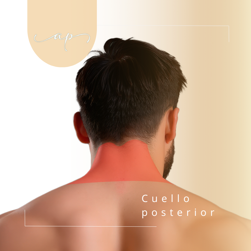 Cuello posterior hombre