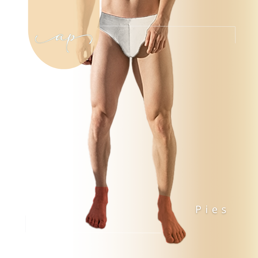 Pies y dedos hombre