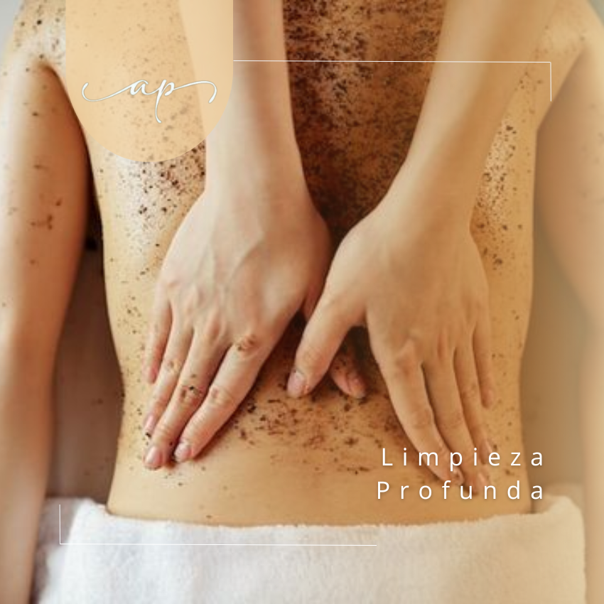 Limpieza profunda + Peeling espalda superior