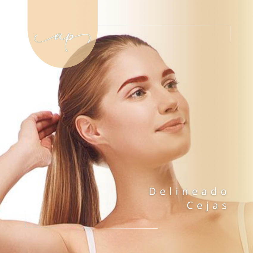 Delineado cejas
