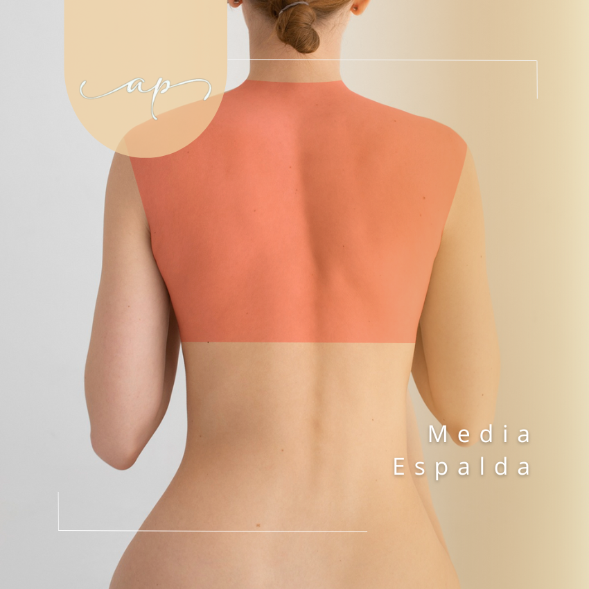 Media espalda | Depilación Láser
